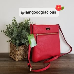 🛑SOLD🛑 KateSpade Rima Red Crossbody Shoulder Bag